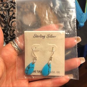 SALE❗️Turquoise Sterling Earrings